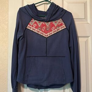 We The Free Vintage Bandana Blue Hoodie